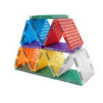Klocki magnetyczne Brick Tiles Pack Intense - 16 el. / Cleverclixx