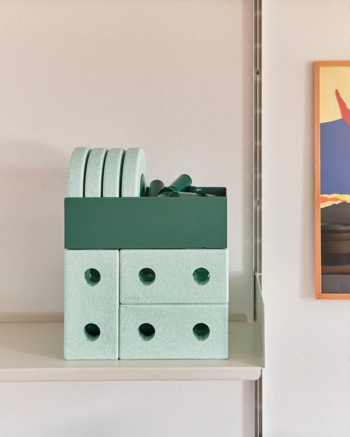 Pchacz 3w1 - Ocean Mint, Forest Green / MODU