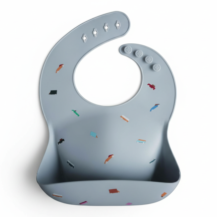 Śliniak silikonowy Retro Cars / Mushie