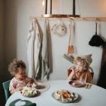 Miseczka silikonowa z przyssawką - Cloudy Mauve / Mushie