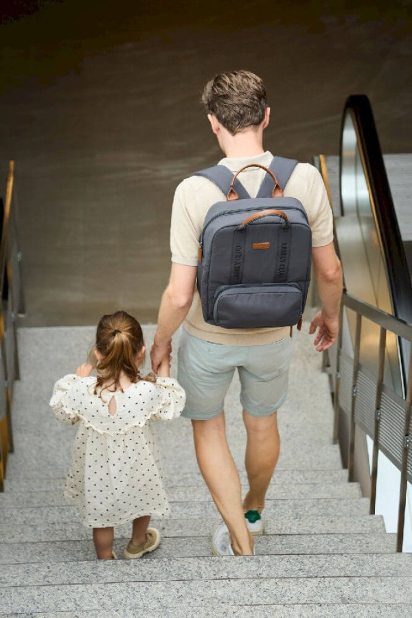 Plecak dla rodzica Family Club Signature Urban Dark Grey / Childhome