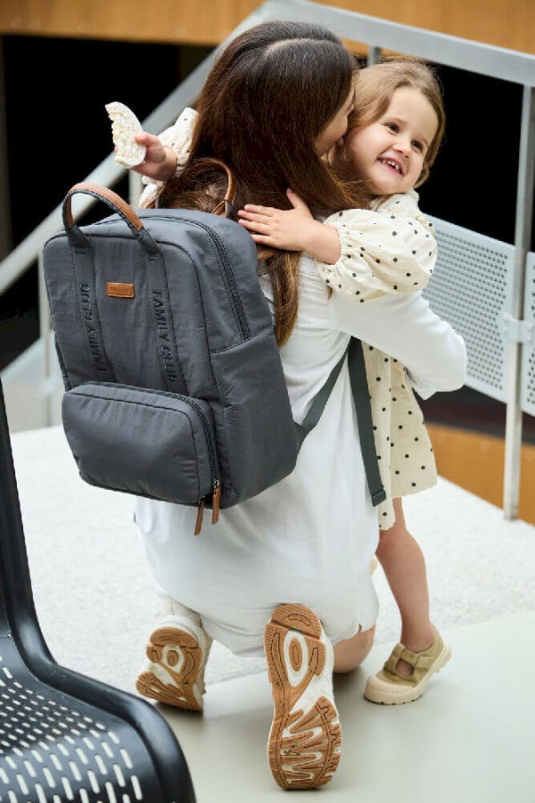Plecak dla rodzica Family Club Signature Urban Dark Grey / Childhome