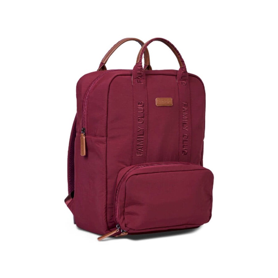 Plecak dla rodzica Family Club Signature Urban Burgundy / Childhome