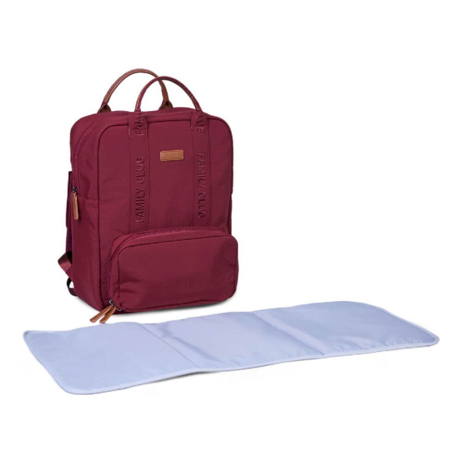 Plecak dla rodzica Family Club Signature Urban Burgundy / Childhome