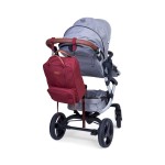 Plecak dla rodzica Family Club Signature Urban Burgundy / Childhome