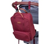 Plecak dla rodzica Family Club Signature Urban Burgundy / Childhome