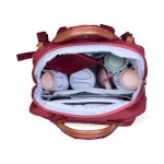 Plecak dla rodzica Family Club Signature Urban Burgundy / Childhome