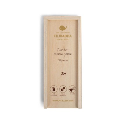 Drewniana Gra Memory / Filibabba 