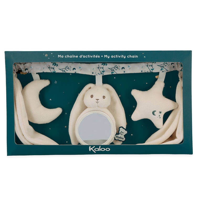 Łańcuch do wózka wielofunkcyjny Królik kremowy Lapinoo / Kaloo