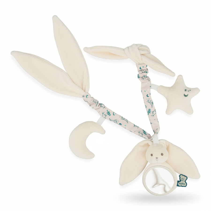 Łańcuch do wózka wielofunkcyjny Królik kremowy Lapinoo / Kaloo