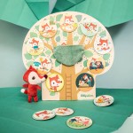 Drewniana tablica magnetyczna "Mój dzień" Lisiczka Alice 2 lata / Lilliputiens