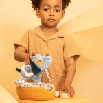 Przytulanka piesek z koszyczkiem i akcesoriami Piesek Jules 12 m+ / Lilliputiens