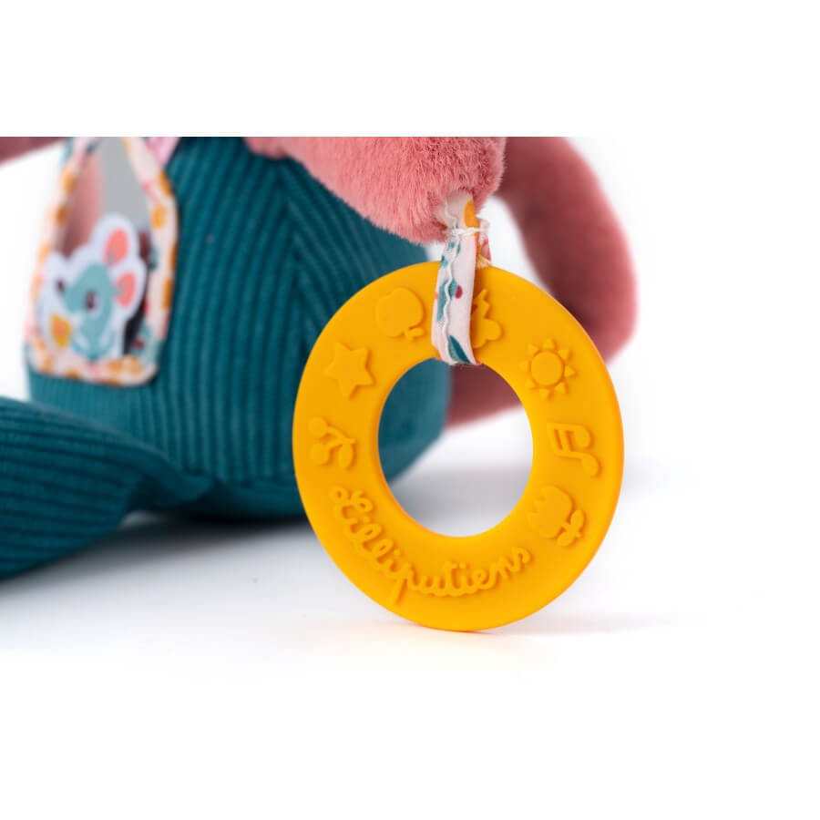 Przytulanka aktywizująca wielofunkcyjna Kotka Jeanne 9 m+ / Lilliputiens