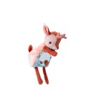 Przytulanka aktywizująca z lusterkiem "A kuku" Sarenka Stella 6 m+ / Lilliputiens