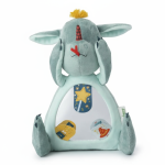 Przytulanka aktywizująca z lusterkiem "A kuku" Smok Joe 6 m+ / Lilliputiens