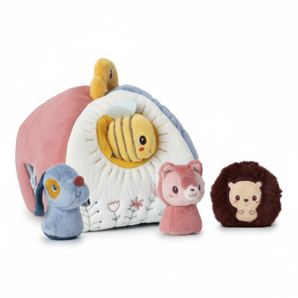 Domek aktywizujący z grzechotkami Piesek Jules 9 m+ / Lilliputiens