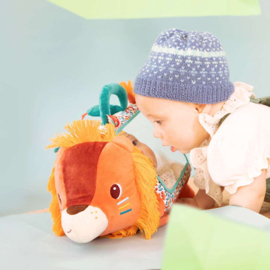 Wielofunkcyjny trójkąt z lusterkiem Lew Jack 3 m+ / Lilliputiens