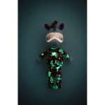 Przytulanka do spania z elementami fluorescencyjnymi Jednorożec Lena 6m+ / Lilliputiens