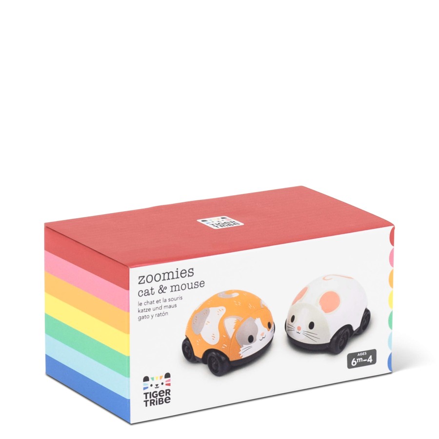 Pojazdy Naciagane - Kot i Mysz / Tiger Tribe