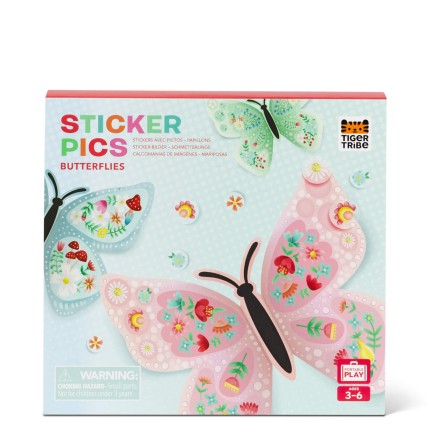 Obrazki z Naklejek - Motyle / Tiger Tribe