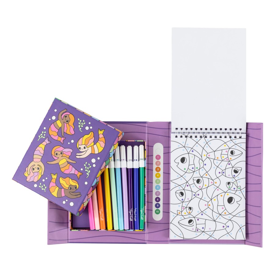 Kolorowanie po Numerach - Syrenki / Tiger Tribe