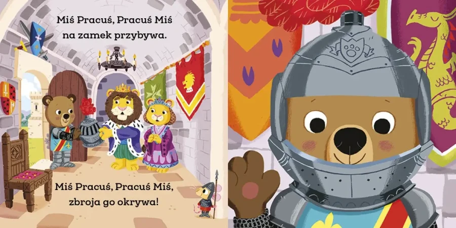 Miś Pracuś. Opiekun w zoo / Wydawnictwo Wilga