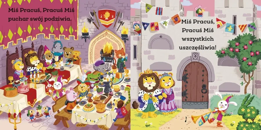 Miś Pracuś. Opiekun w zoo / Wydawnictwo Wilga