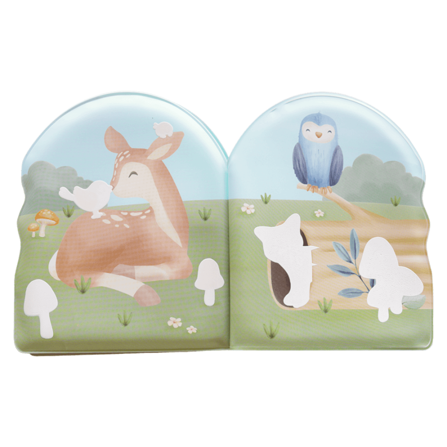 Książeczka do kąpieli zmieniająca kolor Forest Friends / Little Dutch