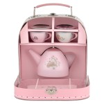 Zestaw do herbaty w walizeczce Fairy Garden / Little Dutch