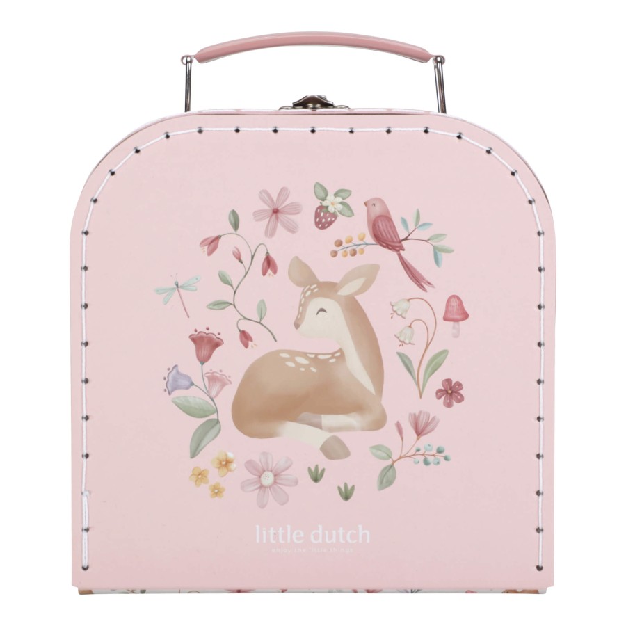 Zestaw do herbaty w walizeczce Fairy Garden / Little Dutch