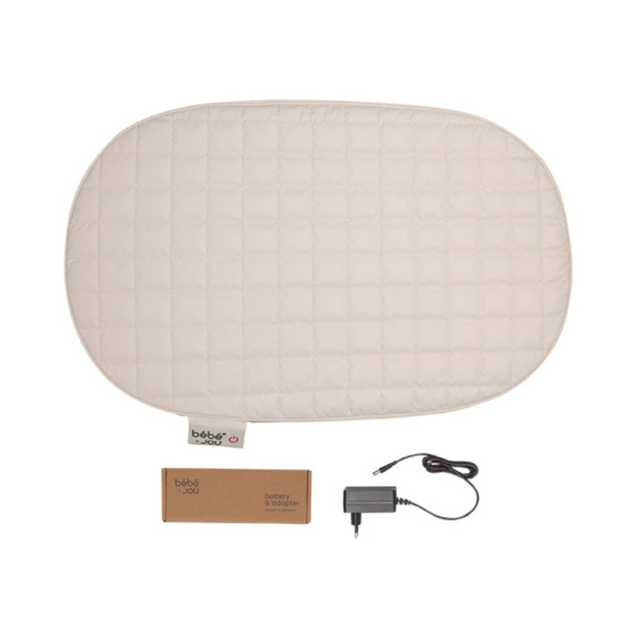 Podgrzewany przewijak Quilted Waves - Sand / bébé-jou