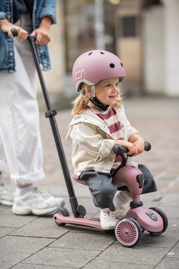 Kask XXS-S dla dzieci 1rż+ Wildberry / Scootandride