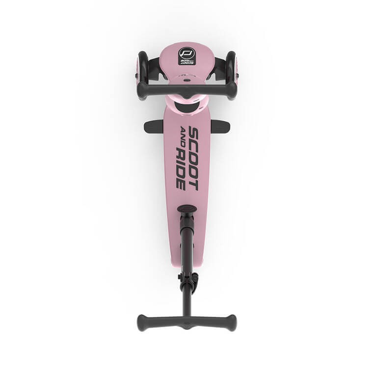 Highwaykick1 Push and Go 2w1 Jeździk i hulajnoga z rączką do prowadzenia 1-5 lat Wildberry / Scootandride