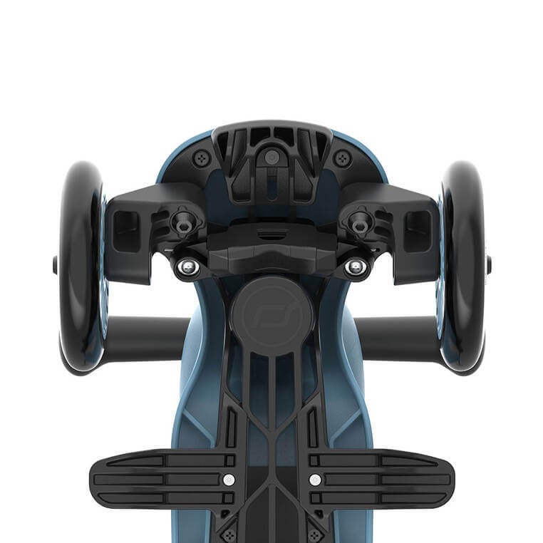 Highwaykick1 Push and Go 2w1 Jeździk i hulajnoga z rączką do prowadzenia 1-5 lat Steel / Scootandride