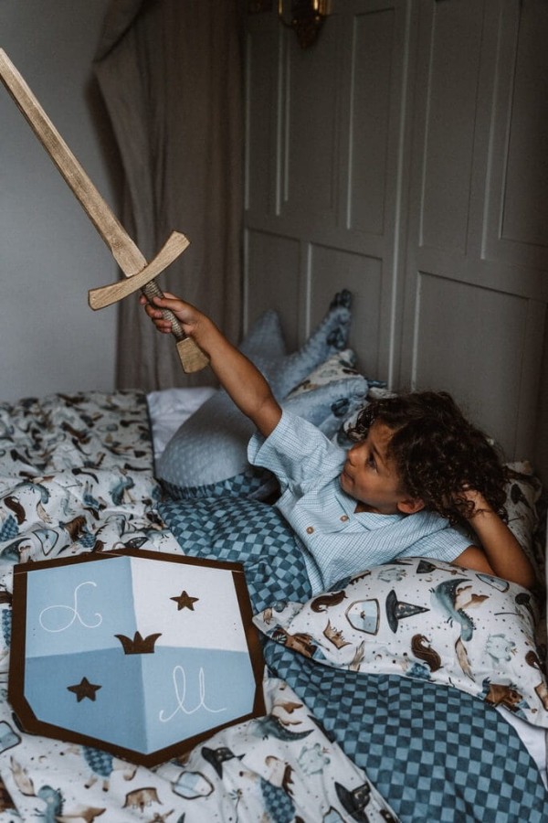 Komplet pościeli bawełnianej - PRINCE, PRINCE CHESSBOARD / La Millou