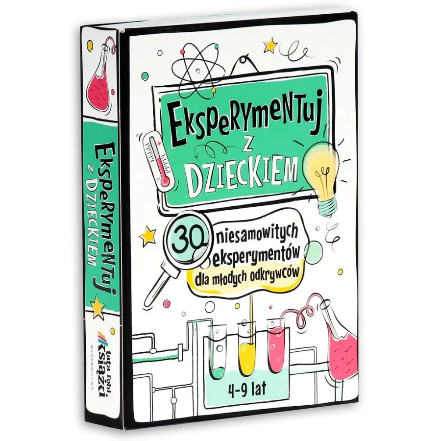 Eksperymentuj z dzieckiem. 30 niesamowitych eksperymentów dla młodych odkrywców / Wydawnictwo Api Papi