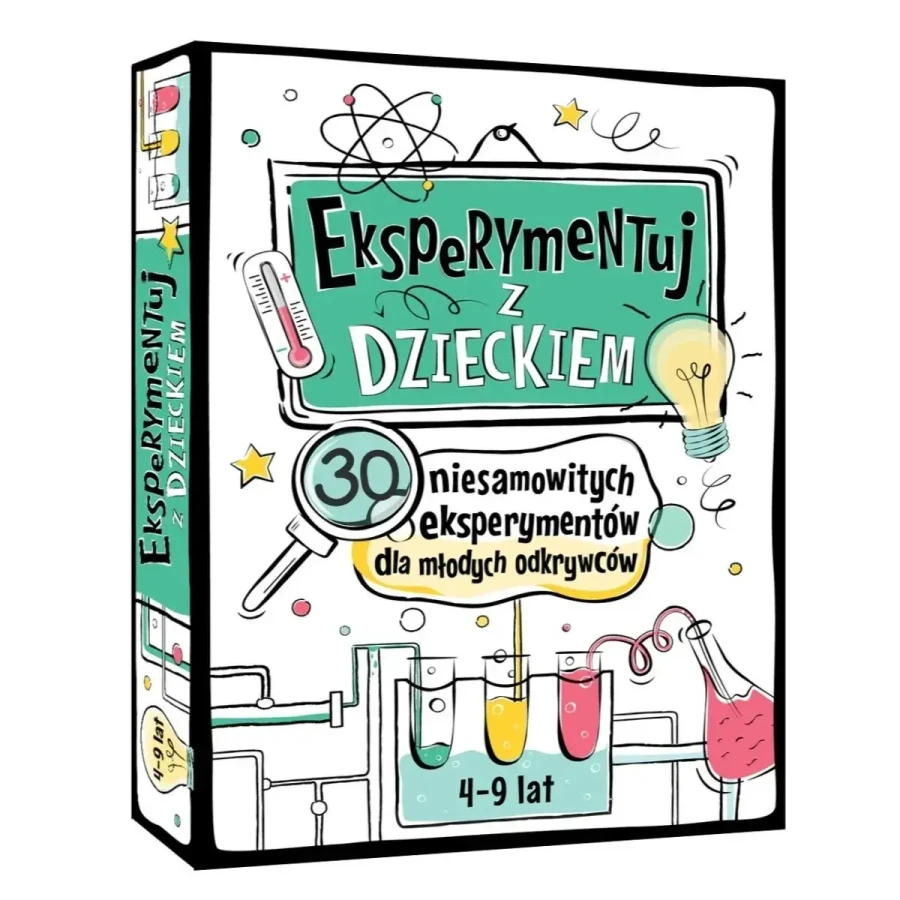 Eksperymentuj z dzieckiem. 30 niesamowitych eksperymentów dla młodych odkrywców / Wydawnictwo Api Papi