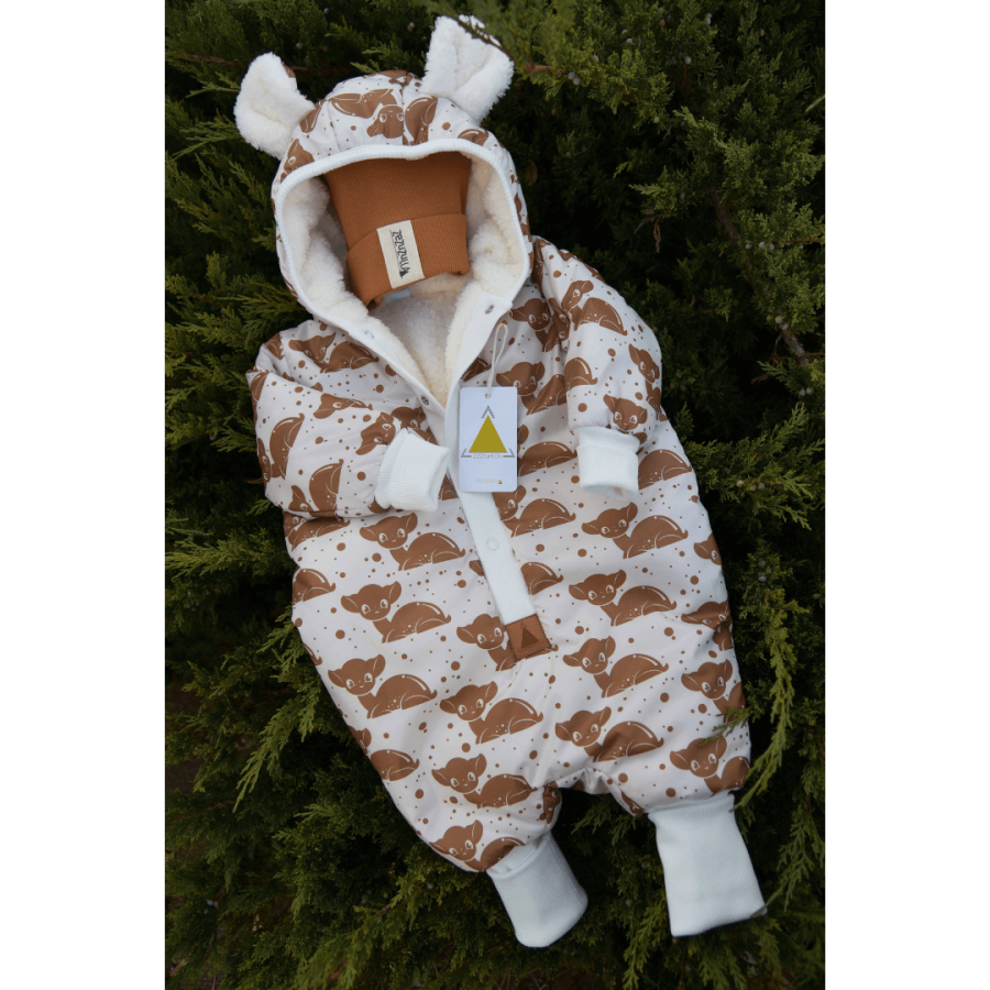 Kombinezon zimowy - sarenka / Zezuzulla ZZZ