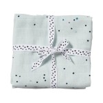 Pieluszka Dreamy Dots - blue 2szt. / Done by Deer