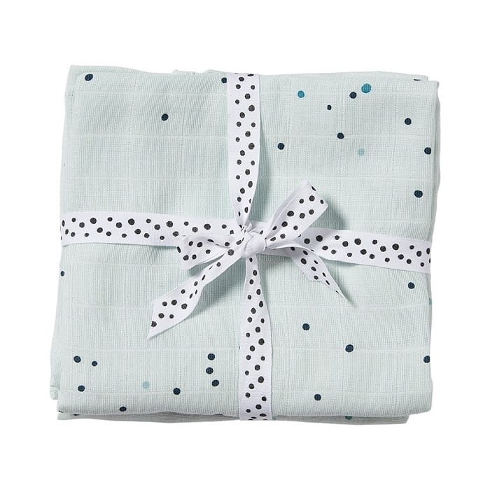 Pieluszka Dreamy Dots - blue 2szt. / Done by Deer