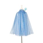 Peleryna z opaską do włosów i różdżką kostium syrenka Marlya / Souza!