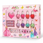 Lakiery i akcesoria do paznokci dla dzieci zestaw 12 el. Księżniczka / Souza!