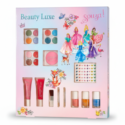 Kosmetyki do makijażu dla dzieci zestaw 13 el. Beauty Luxe / Souza!