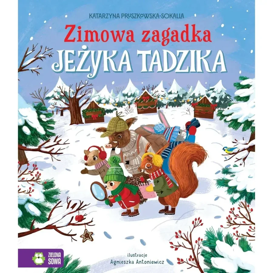 Zimowa zagadka jeżyka Tadzika / Wydawnictwo Zielona Sowa