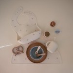 Śliniak silikonowy Pretzel / Mushie