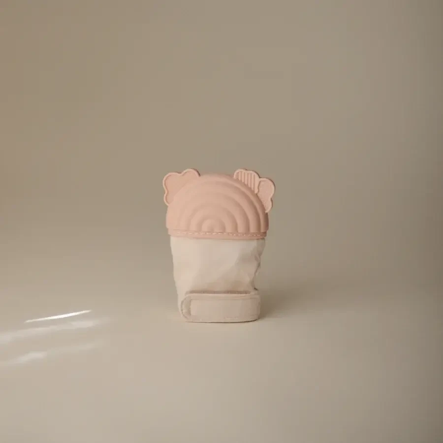 Gryzak Rękawiczka - Rainbow / Mushie