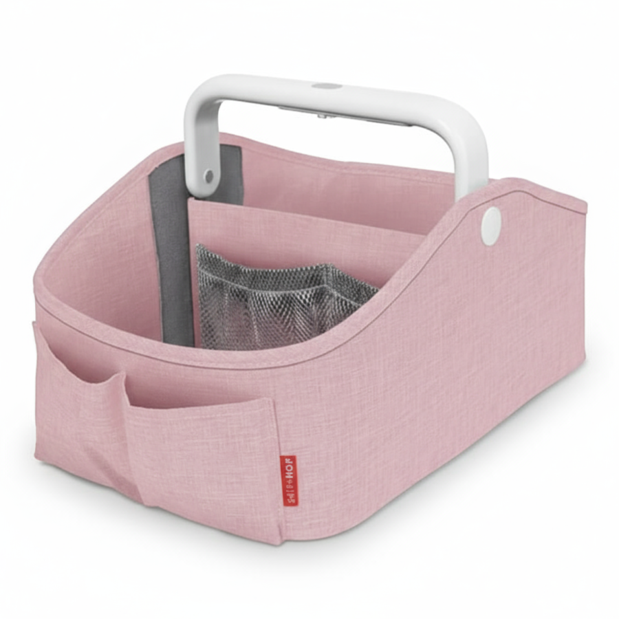 Organizer na pieluszki z lampką - Pink / Skip Hop