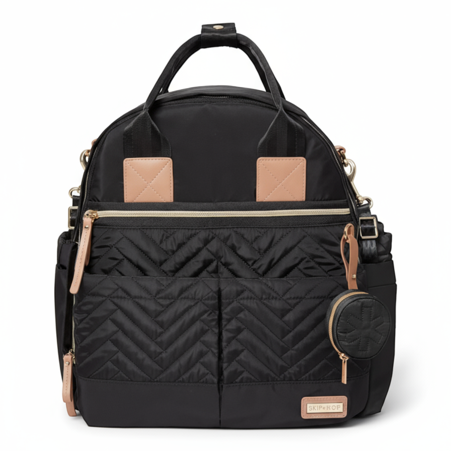 Torba - Plecak do wózka 6w1 Black / Skip Hop