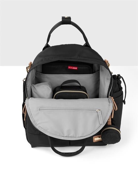 Torba - Plecak do wózka 6w1 Black / Skip Hop