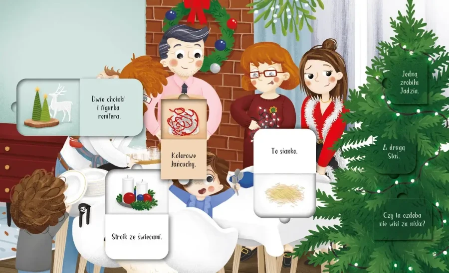 Wigilia u Pętelków / Wydawnictwo Zielona Sowa